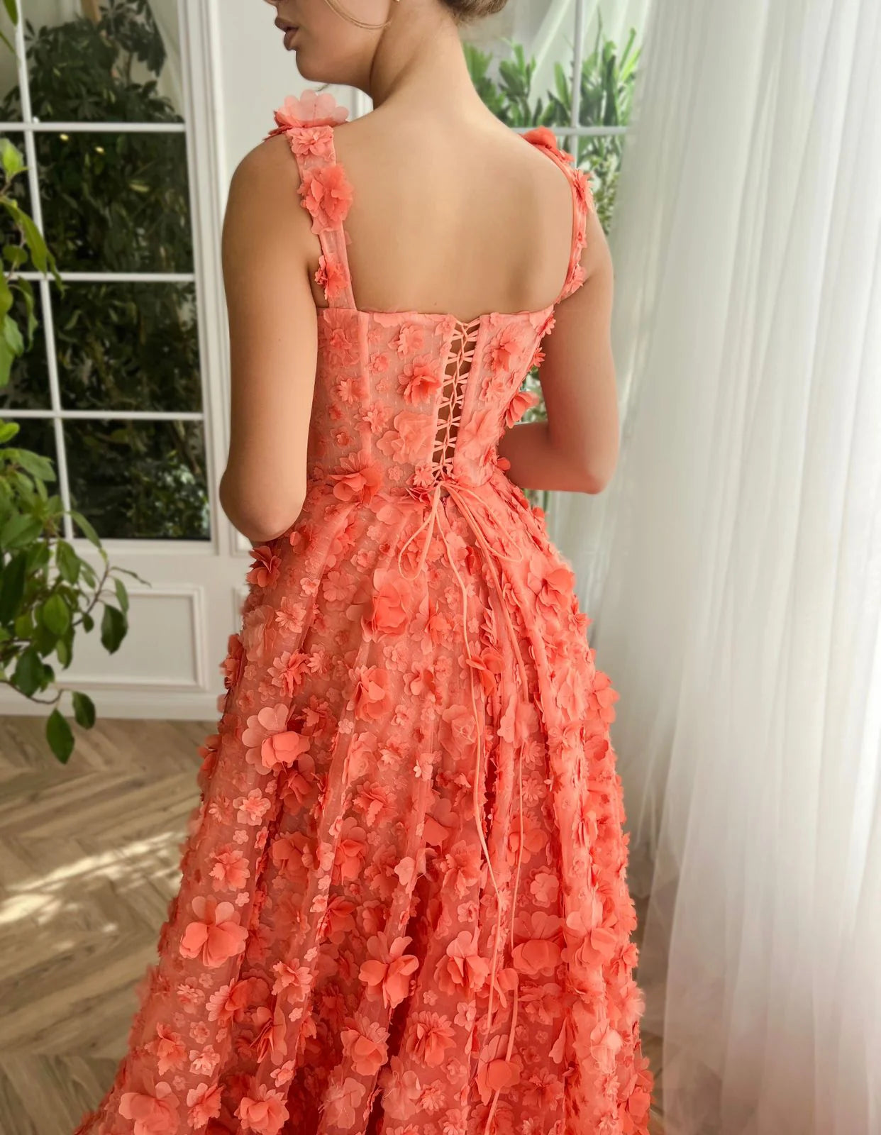 Fantasia Flower Prom Gown