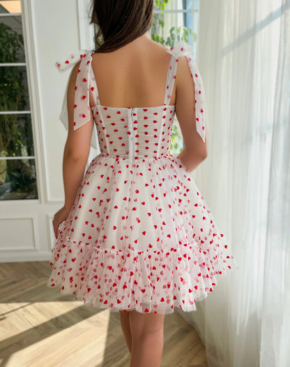 Sweet Meadow Mini Dress For Cocktail Party